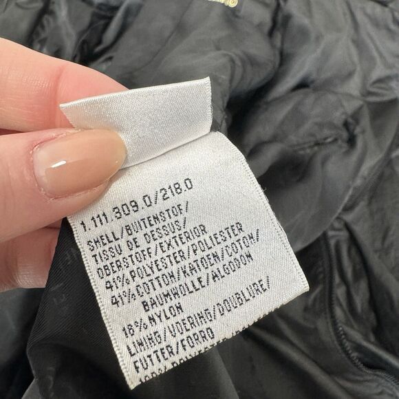 Creenstone Womens Jacket 40 Black Dramatic Ruffle Pillow Collar Witchy Gothic - Picture 15 of 16